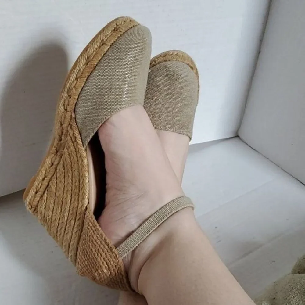 Gairno Espadrille Wedge Sandals Heels Platform SHOES Women's WOMAN'S Size 6½